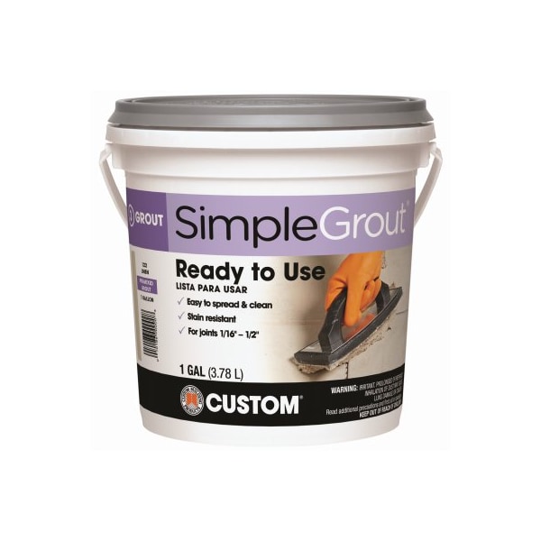 Custom Building Products GAL Del GRY PreMixGrout PMG1651-2 - main